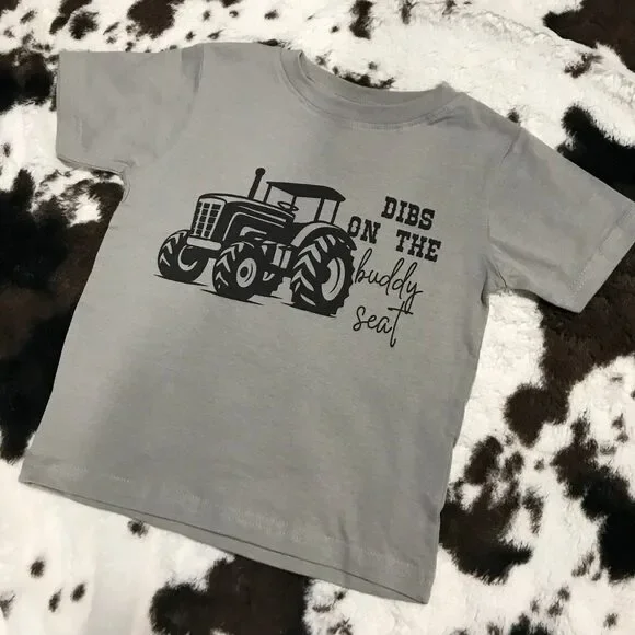 Dibs on the Buddy Seat - Unisex Fit Apparel Youth Mens Womens - Picture 5 of 5